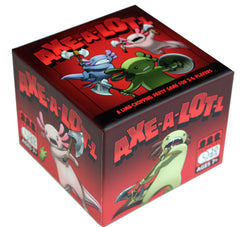 Axe-A-Lot-L - A Comical Limb-Chopping Party Game for 2-6 Players On Family Game Night - for Axolotl Fans Ages 7 and Up 162 Cards