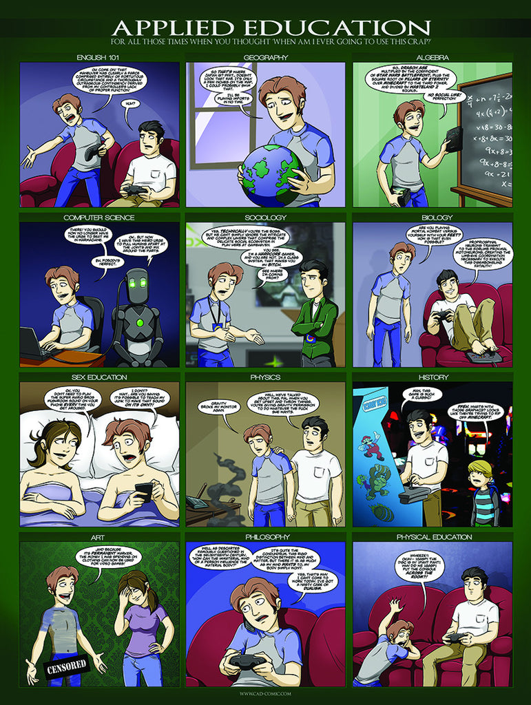 18"x24" Applied Education poster