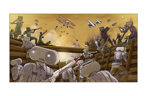 The Console Wars Art Series: Generation 4