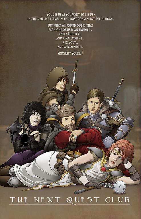 The Next Quest Club (Quote Variant)